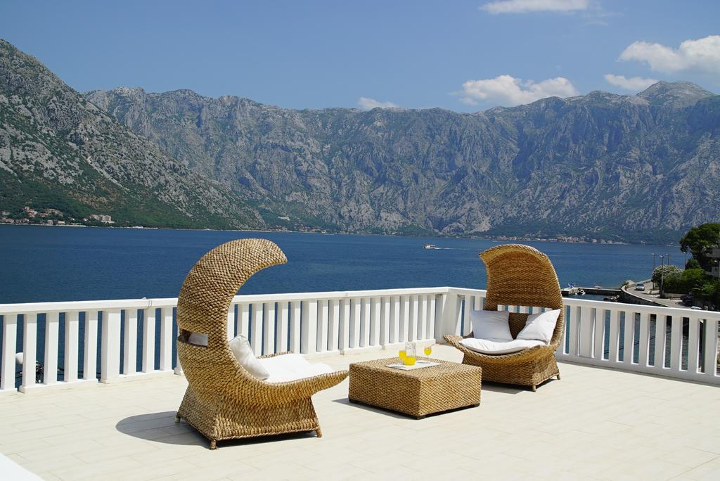 קוטור Penthouse Stoliv New Spa-Pool Villa Is Located 5M From The Sea, Exclusive Terrace,Private Jetty Wih Sunbeds, Pebble Beach, Secluded Location Total Area 375M2 At Your Disposal מראה חיצוני תמונה