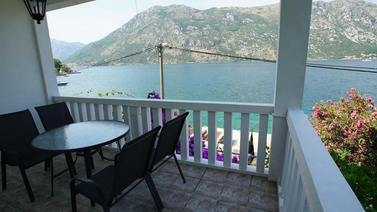 קוטור Penthouse Stoliv New Spa-Pool Villa Is Located 5M From The Sea, Exclusive Terrace,Private Jetty Wih Sunbeds, Pebble Beach, Secluded Location Total Area 375M2 At Your Disposal מראה חיצוני תמונה